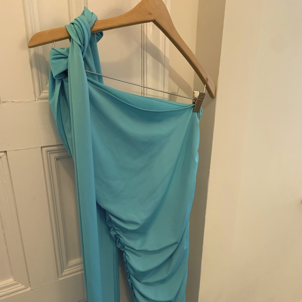 Blue VS dress